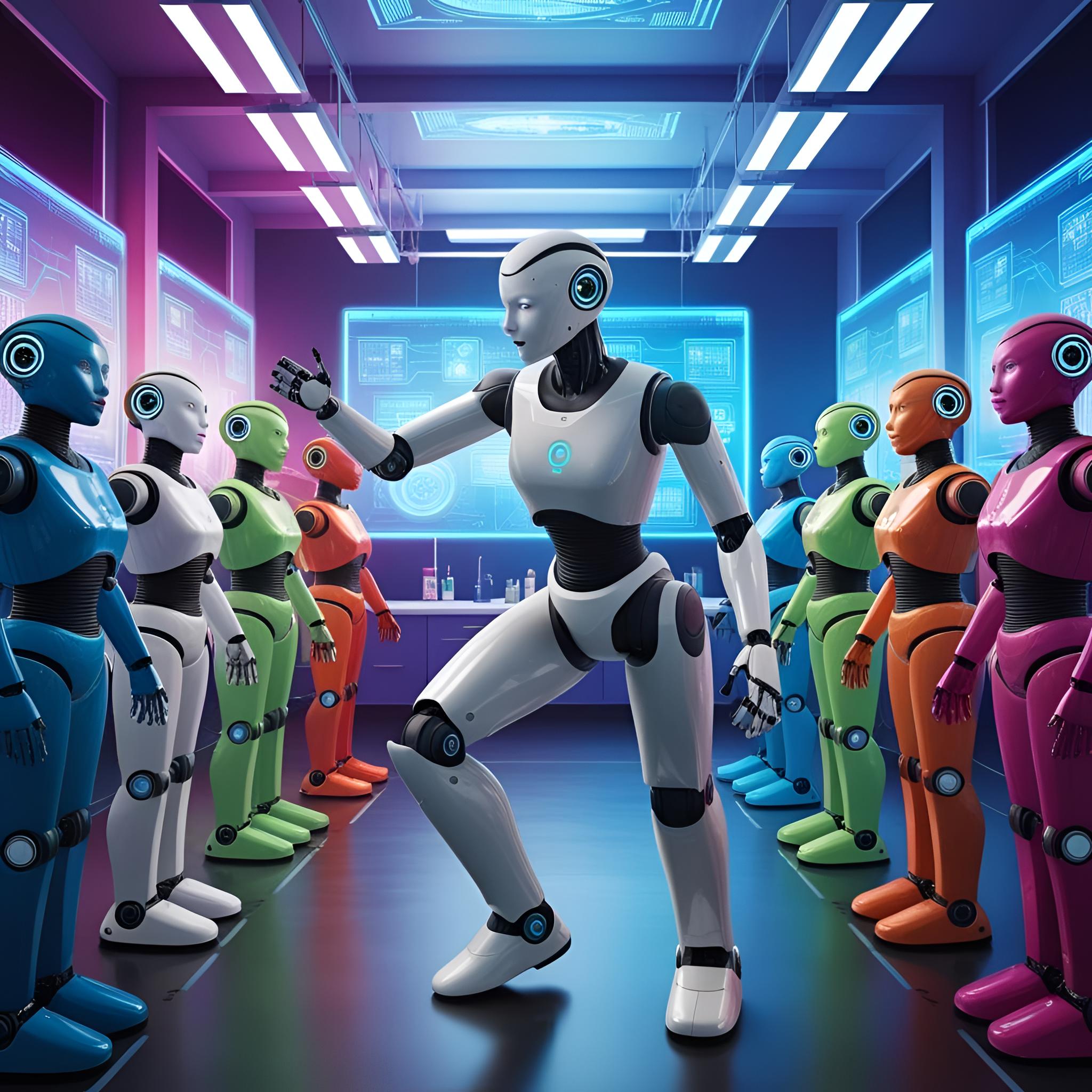 רובוט בוחר מבין רובוטים דומים